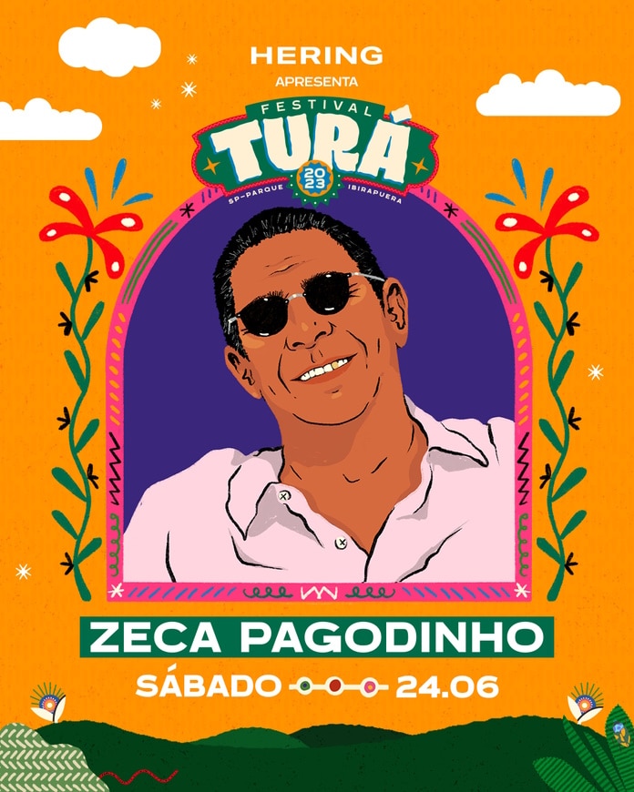 Zeca Pagodinho no Festival Turá