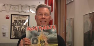 James Hetfield relembra seu primeiro contato com um disco do Iron Maiden; veja