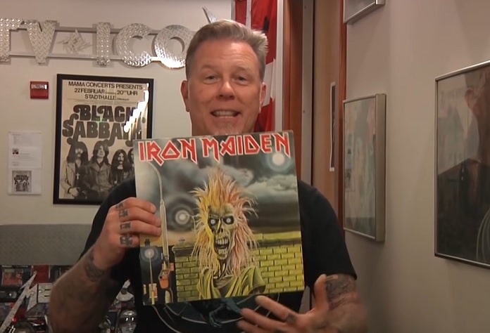 James Hetfield relembra seu primeiro contato com um disco do Iron Maiden; veja