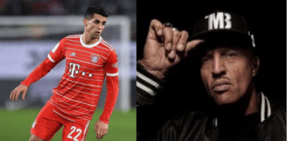 João Cancelo, jogador do Bayern, declarou que é fã de Racionais MC's