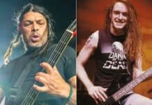 Robert Trujillo e Cliff Burton, baixistas do Metallica