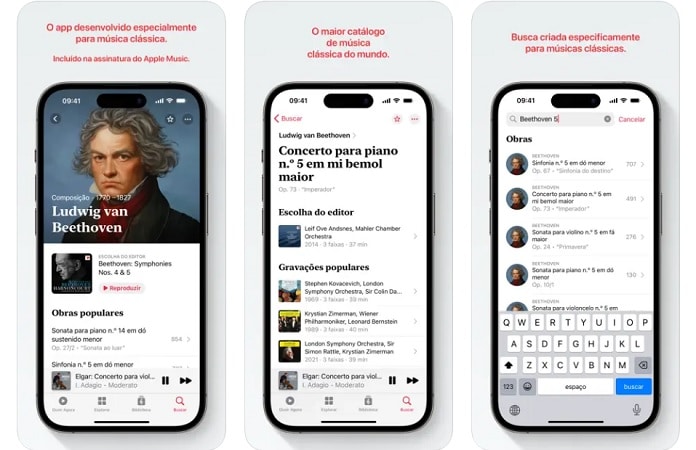 Apple Music dedicado à música clássica já está disponível para dowload