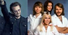 Bono escondeu amor por ABBA para parecer "machão"