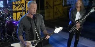 Metallica no programa de Howard Stern
