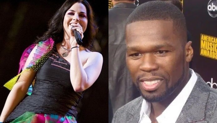 Amy Lee relembra surpresa ao bater 50 Cent no Grammy: