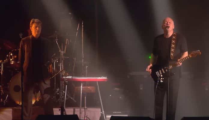 David Bowie e David Gilmour tocam Pink Floyd