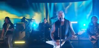Metallica faz performance poderosa de música do seu novo disco na TV; veja