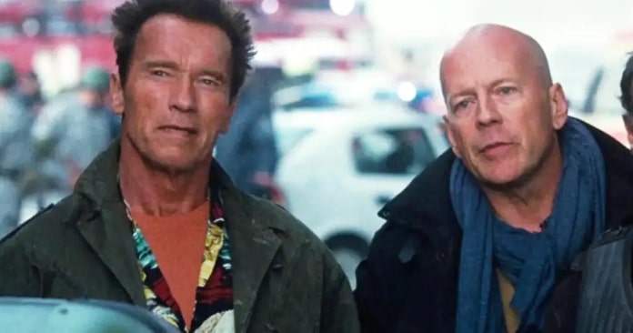 Arnold Schwarzenegger e Bruce Willis
