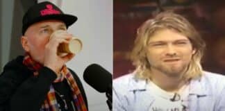 Billy Corgan, do Smashing Pumpkins, e Kurt Cobain do Nirvana
