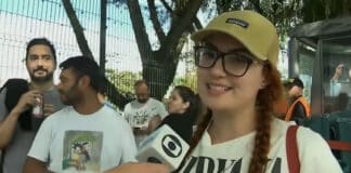 Fã de Foo Fighters fala de Bolsonaro em Curitiba