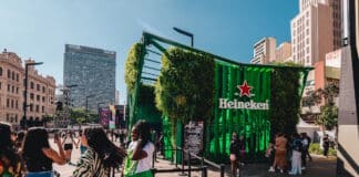 Ativação da Heineken no MITA São Paulo