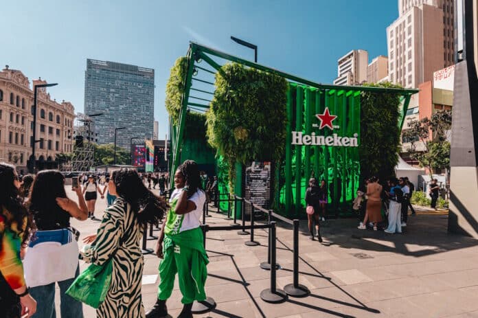 Ativação da Heineken no MITA São Paulo