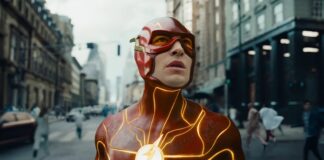 the flash em ação no filme
