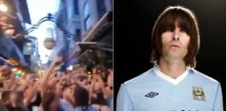 Torcida do Manchester City canta Oasis em Istambul
