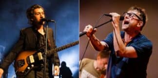 Alex Turner (Arctic Monkeys) e Damon Albarn (Blur)