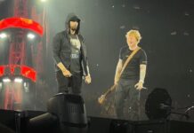 Eminem se junta a Ed Sheeran e apresenta clássicos durante show em Detroit