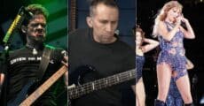 Baixista de Taylor Swift regrava clássico do Metallica