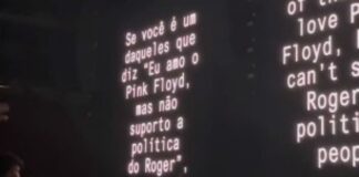 Roger Waters manda recado sobre política antes de show em Brasília