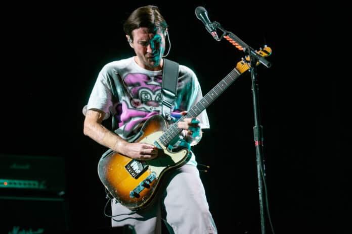 John Frusciante com o Red Hot Chili Peppers em Brasília