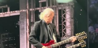 Jimmy Page faz homenagem surpresa a Link Wray na cerimônia do Hall da Fama do Rock