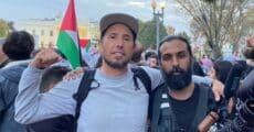 Zack De La Rocha "fura" cerimônia do Rage Against The Machine e vai a manifestação pró-Palestina