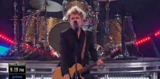 Green Day se apresenta na virada do ano nos EUA