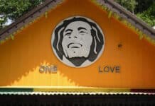 Casa que celebra Bob Marley na Jamaica
