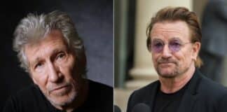 Roger Waters, do Pink Floyd, e Bono, do U2