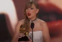 Taylor Swift ganha Grammy em 2024