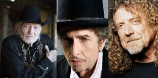Histórico: Willie Nelson receberá Bob Dylan e Robert Plant para turnê conjunta