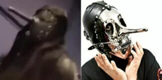 Playboi Carti aparece com máscara parecida com a do Slipknot