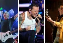 Metallica, Linkin Park e Arctic Monkeys
