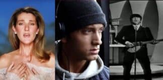 Céline Dion, Eminem e Beatles - canções gravadas em uma tomada