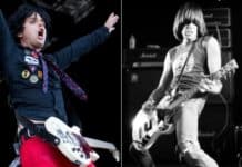 Billie Joe Armstrong, do Green Day, e Johnny Ramone, dos Ramones