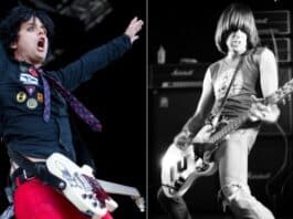Billie Joe Armstrong, do Green Day, e Johnny Ramone, dos Ramones
