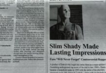 Eminem divulga obituário do personagem Slim Shady