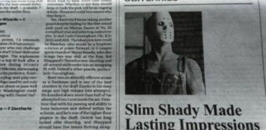 Eminem divulga obituário do personagem Slim Shady