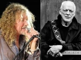 Robert Plant e David Gilmour